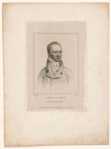 Portrait of James Caulfield, Bookseller and Print Dealer in London