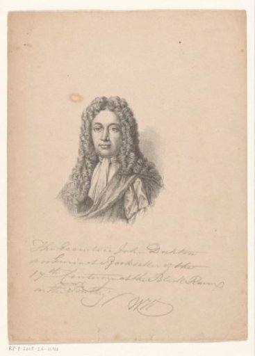 Portrait of John Dunton, bookseller in London