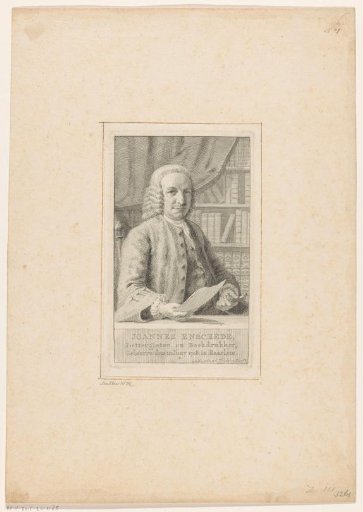 Portrait of Johannes Enschedé