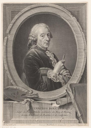Portrait of the artist François Boucher