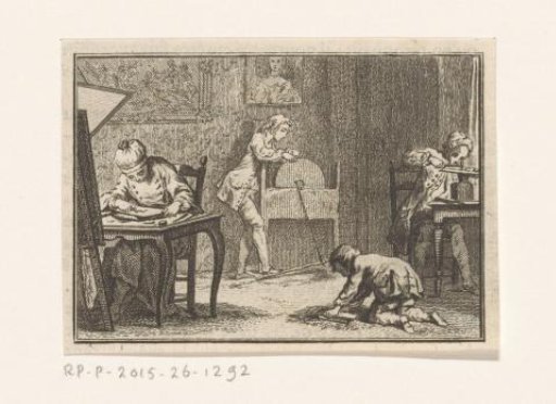 Workshop of an engraver