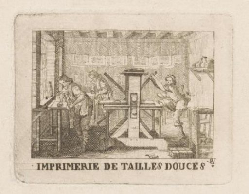 Workshop of a Plate Printer