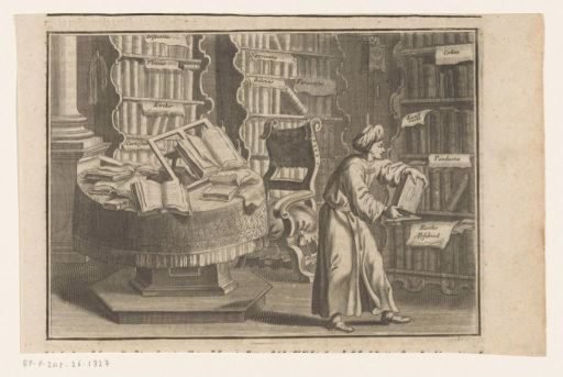 Man in a study