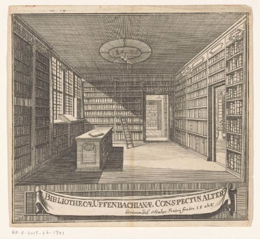 Library of Zacharias Conrad von Uffenbach
