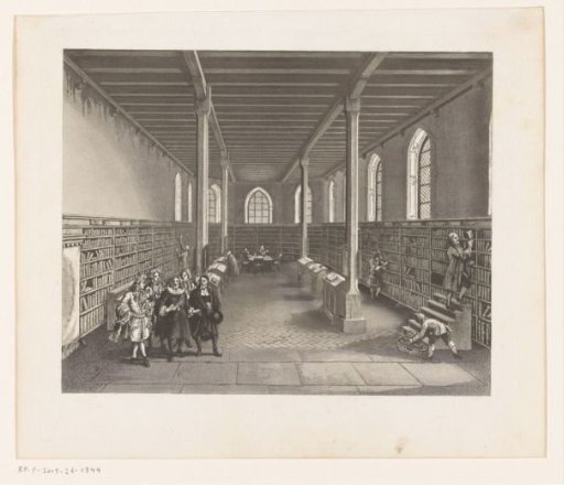 Interior of the Wasserkirche in Zurich, 1673