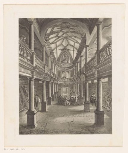 Interior of the Wasserkirche in Zurich, 1715