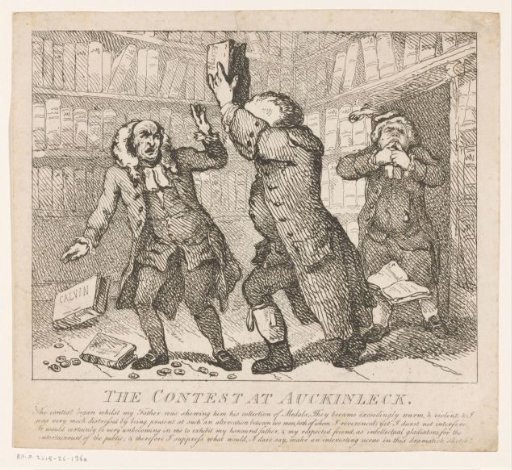 Quarrel in a Library at Auchinleck
