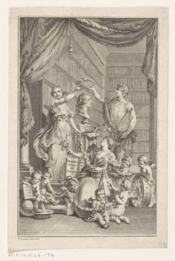 Allegorical Representation with the Bust of Louis XV of France