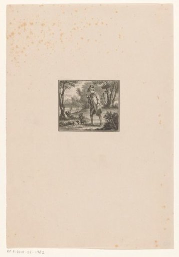 Man Reading in the Forest