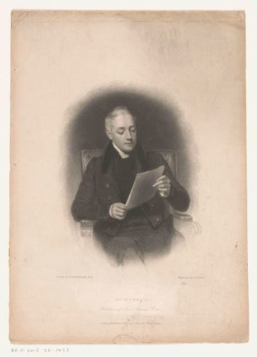 Portrait of publisher John Murray
