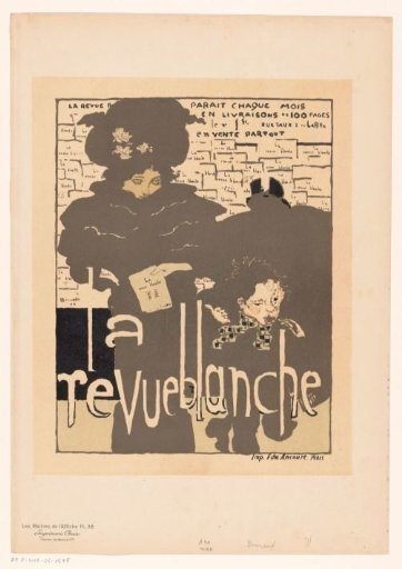 Advertisement for La Revue Blanche