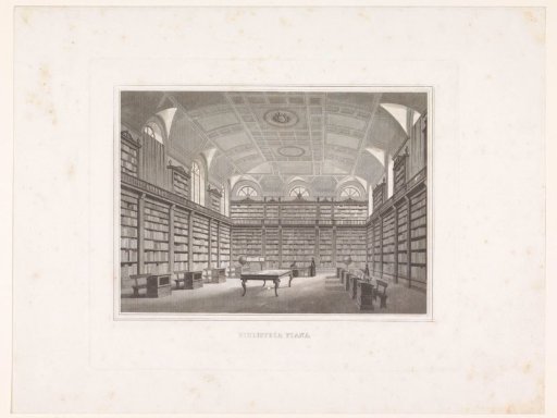 Interior of a library