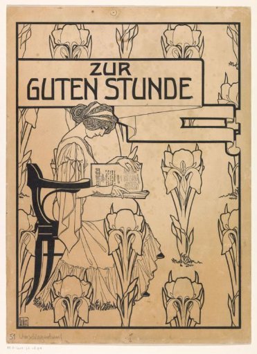 Design for the cover of the magazine Zur guten Stunde