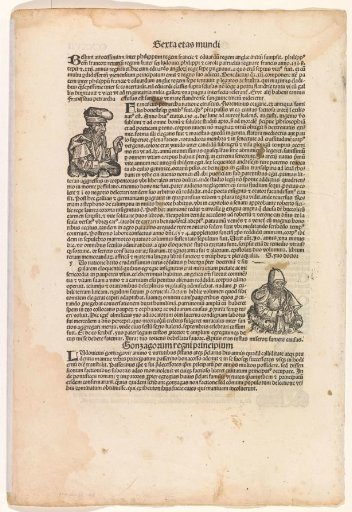 Page from the Nuremberg Chronicle by Schedel, folio 227v