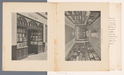 Bookshop of Thomas Thorp in London