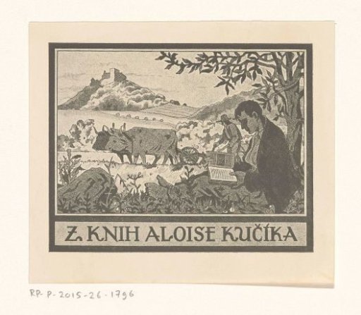 Ex libris of Aloise Kučíka