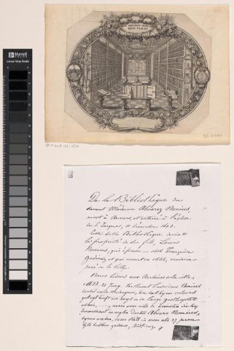 Ex libris of Zacharius Conrad von Uffenbach