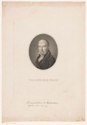 Portrait of Willem Holtrop