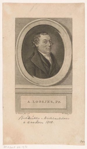 Portrait of Adriaan Pietersz. Loosjes