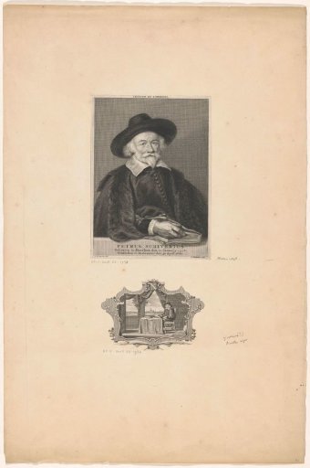 Portrait of Petrus Scriverius