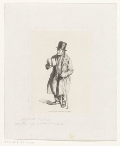 Man with a stack of books