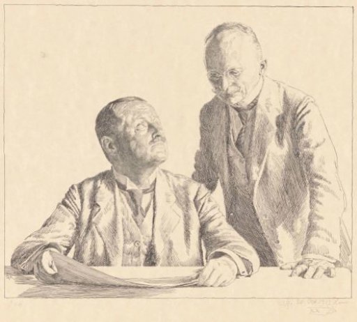 Double Portrait of the Collectors Guido von Usedom and Gustav von Houwald