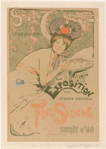 Poster for an exhibition of the Salon des Cent