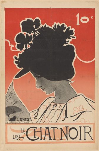 Poster for the magazine Le Chat Noir