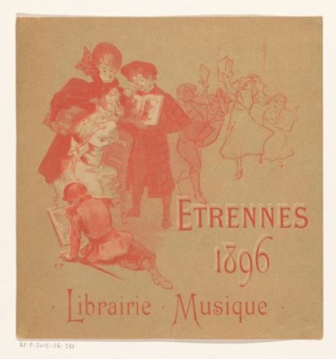Children with picture books
