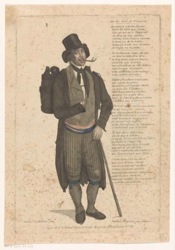 Itinerant seller of writing ink