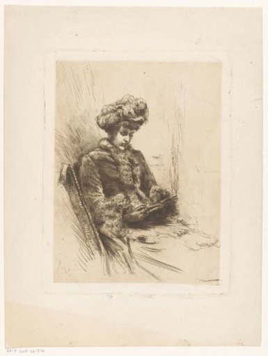 Seated woman