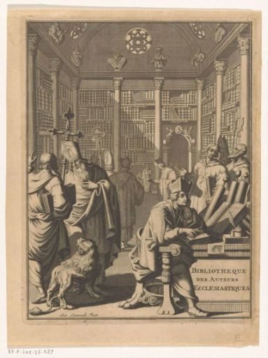 Library with Christian authors