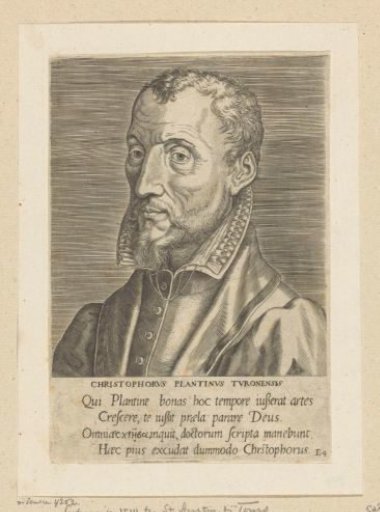 Portrait of Christoffel Plantijn