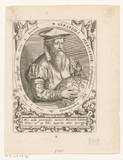 Portrait of Gerardus Mercator