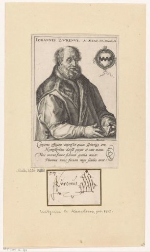 Portrait of Johan van Zuren