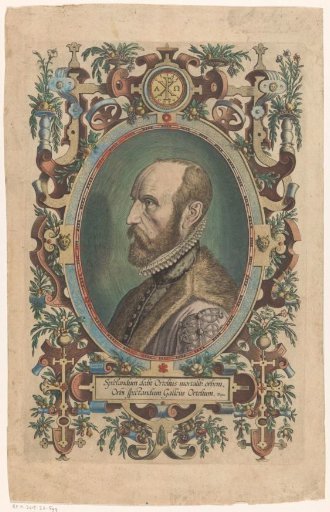 Portrait of Abraham Ortelius