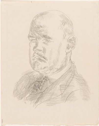 Portrait of art dealer Ambroise Vollard