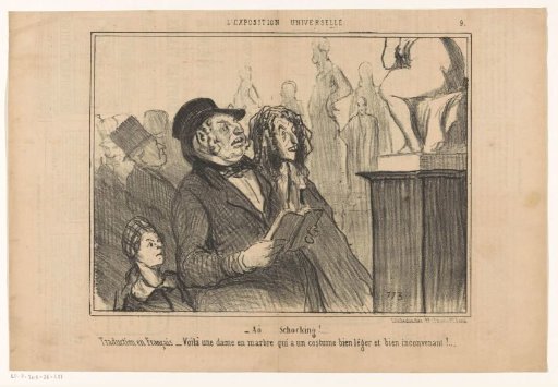 Prussian English family at the World Exhibition of 1855