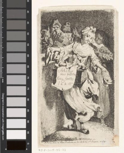 Female print seller