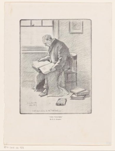 Seated Man with a Book before the Window