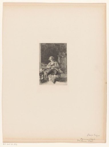 Young man reading in a chair