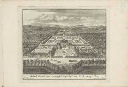 Aerial view of Het Loo Palace