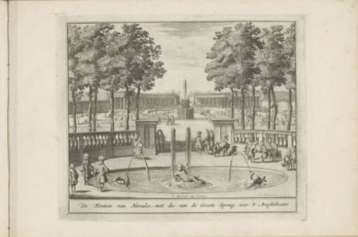 Fountain of Hercules in the garden of Het Loo Palace