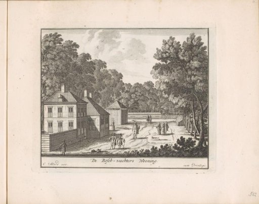 Gamekeeper's lodge at Honselaarsdijk Palace