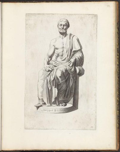 Statue of a seated consul or philosopher