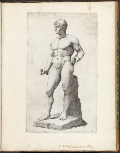 Statue of a gladiator