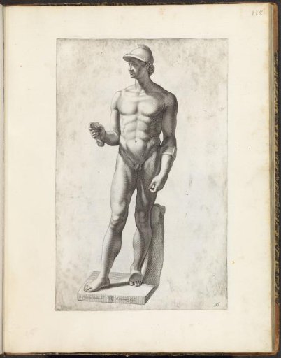 Statue of a young gladiator