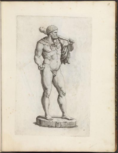 Statue of the old Hercules