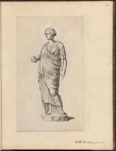 Statue of a muse