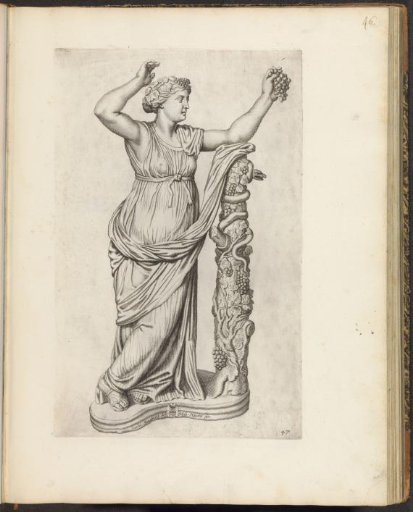 Statue of a bacchante